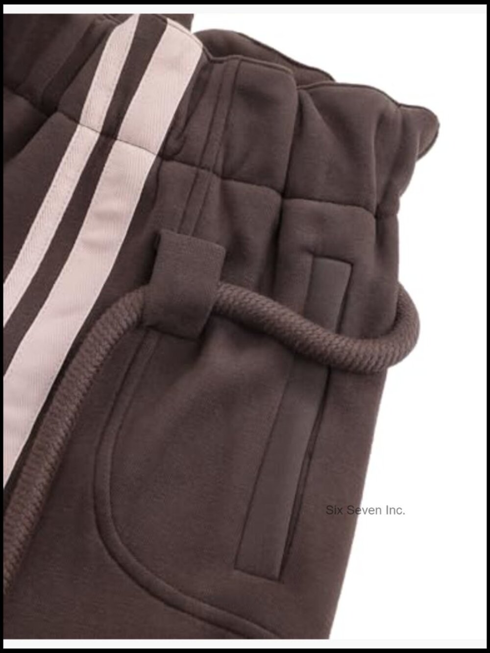 Stripe Super Baggy Sweatpants Oversized Barrel Pants Wide Leg Elastic Waist - Picture 5 of 7